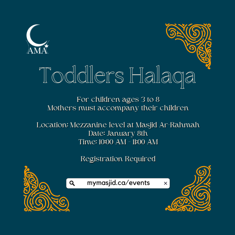 Toddlers Halaqa