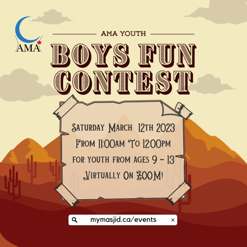 Boys Fun Contest - March 12