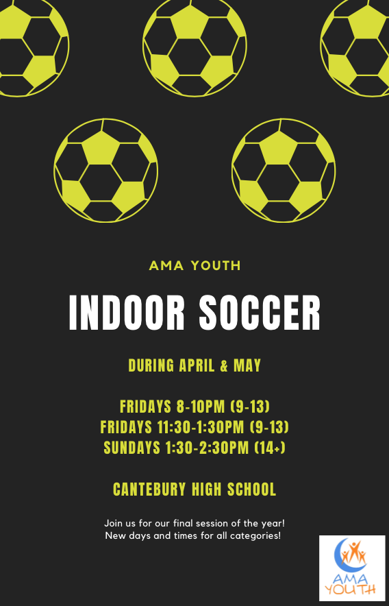 Indoor Soccer - April & May