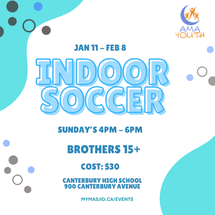Youth Indoor Soccer 15+ - Winter 2026
