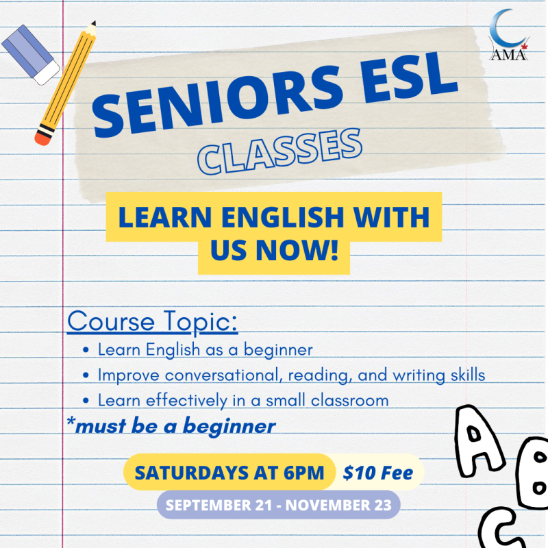 Seniors' ESL Class