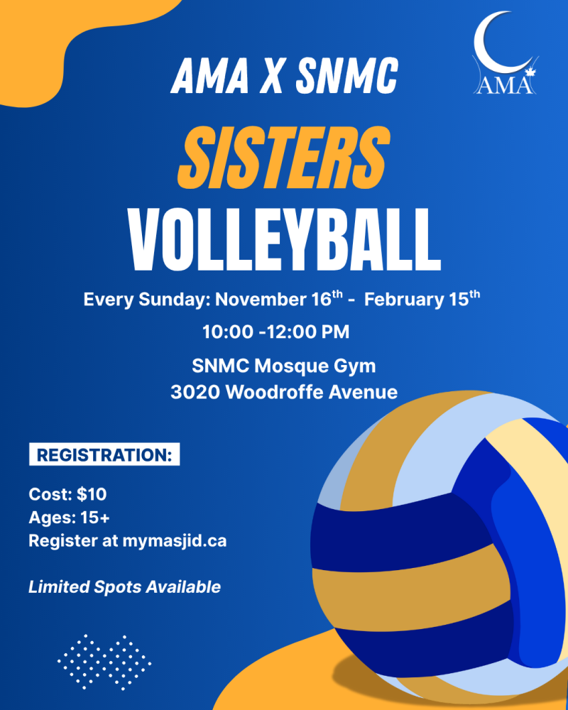 AMA x SNMC Sisters Volleyball