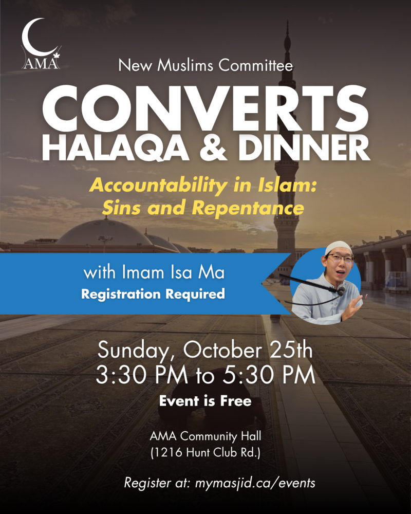 Converts Halaqah & Dinner