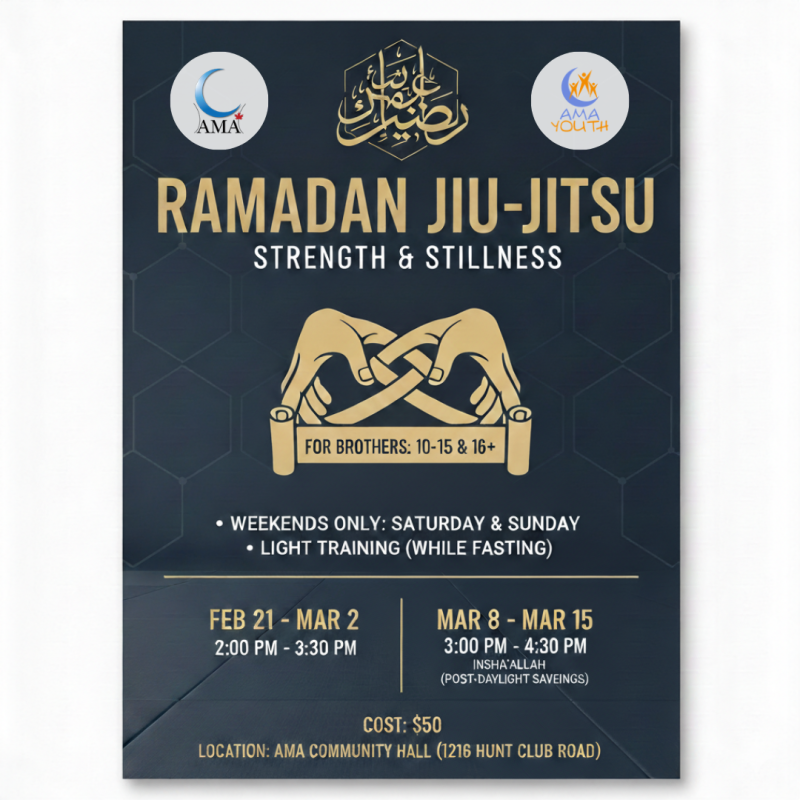 Jiu Jitsu Ramadan Program